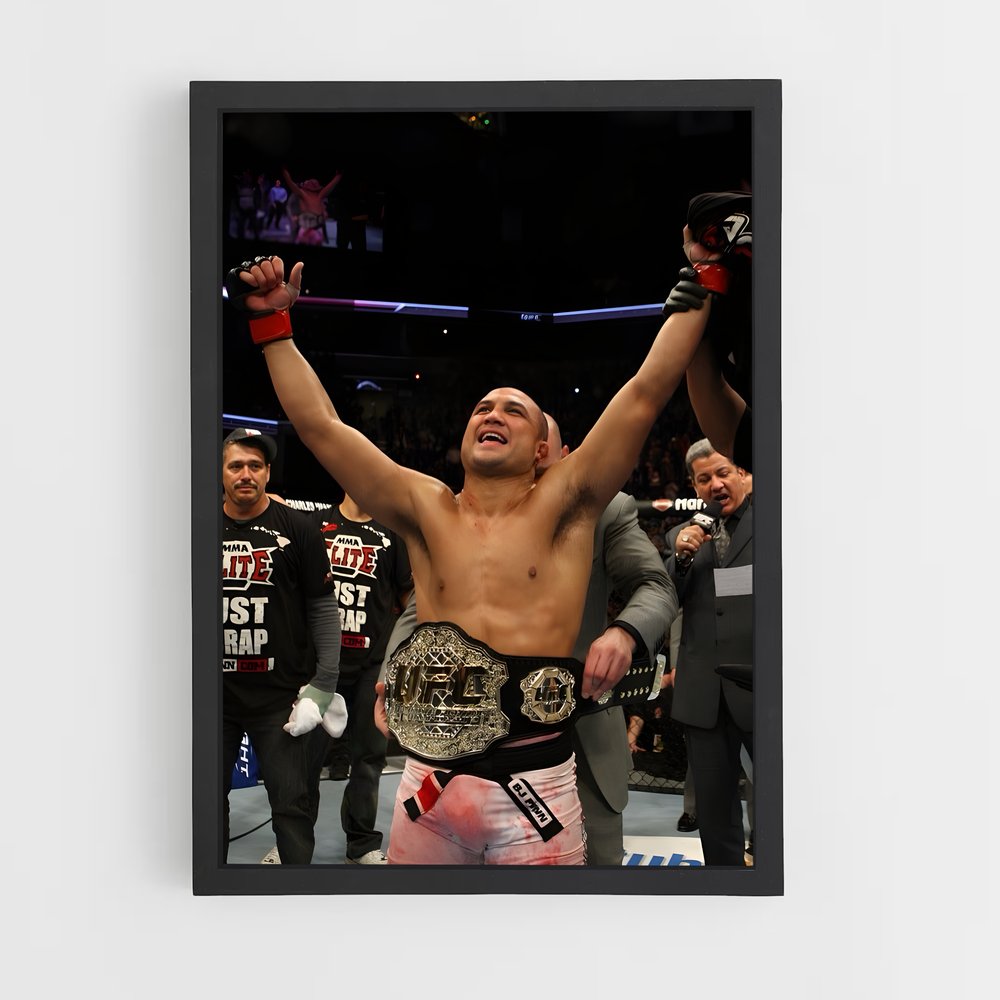 Poster penn célébrée – affiche MMA (vue 2)
